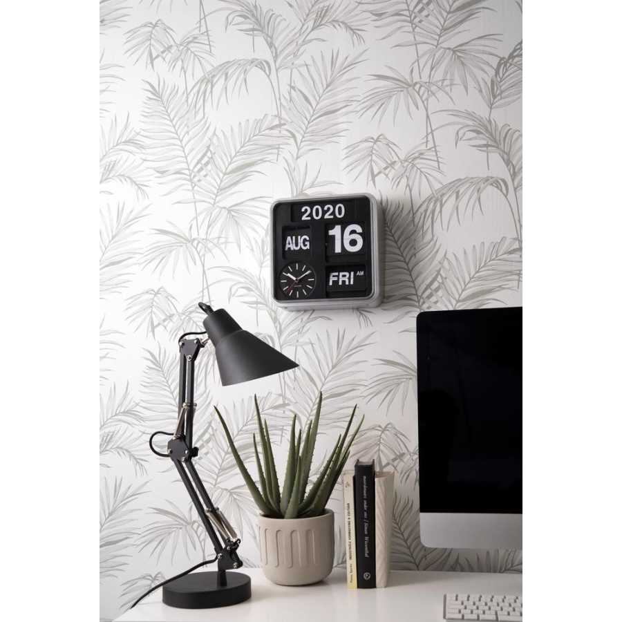 Karlsson Big Flip Wall Clock Black Naken Interiors